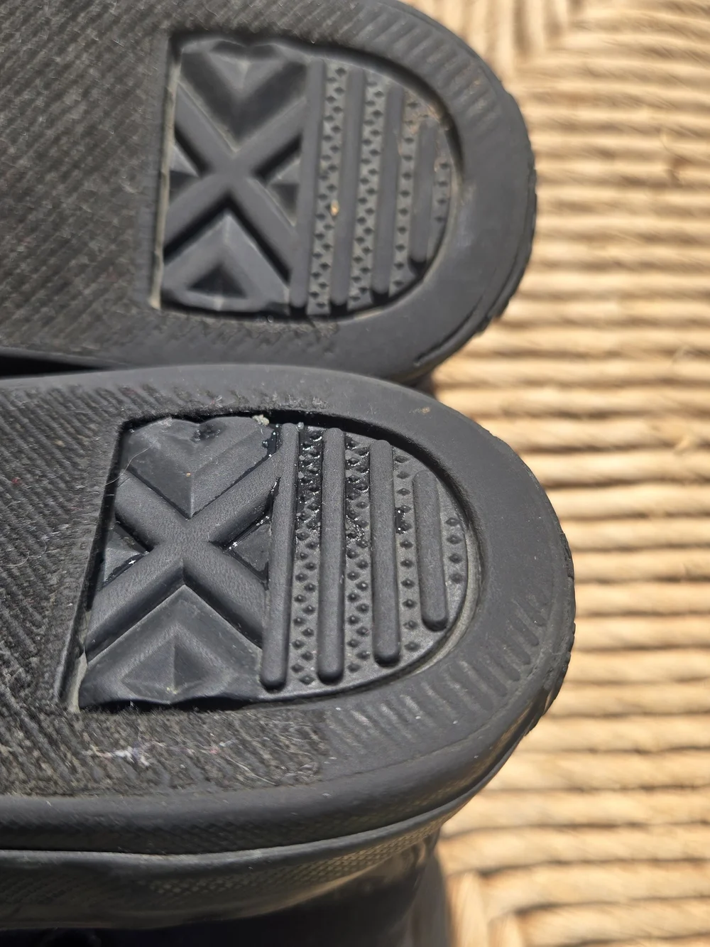 Converse Kids Black High-Top Canvas Sneakers